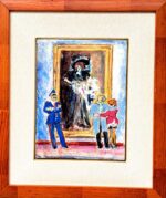 Visita al Museo olio su tavola - immagine 4