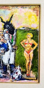 Genio e Supervisore olio su tavola - immagine 2