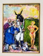 Genio e Supervisore olio su tavola - immagine 5