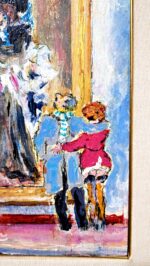 Visita al Museo olio su tavola - immagine 5