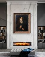SAN FRANCESCO DI PAOLA OLIO SU TELA - immagine 15