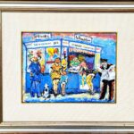 "ULTIME NOTIZIE" OLIO SU TAVOLA ARCHIVIO 01783