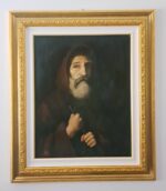 SAN FRANCESCO DI PAOLA OLIO SU TELA