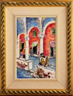 "Portici a Firenze" olio su tavola - immagine 5