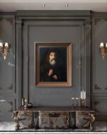 SAN FRANCESCO DI PAOLA OLIO SU TELA - immagine 43