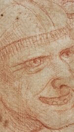 PERSONAGGIO GROTTESCO SANGUINA SU CARTA - immagine 2