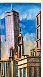 SOUTH TOWN OLIO SU TELA - immagine 8