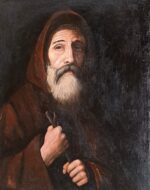 SAN FRANCESCO DI PAOLA OLIO SU TELA - immagine 49