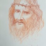 Sanguigna su cartoncino