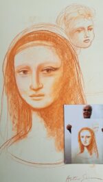 Sanguigna su cartoncino - immagine 3