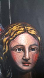 Madonna Lignea omaggio Francis Bacon - immagine 4