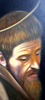 Sacro e Profano Metropolista olio su tela di Antonio Sciacca - immagine 2