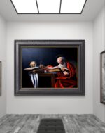 Caravaggio In Fumo Opera Metropolista olio su tela di Antonio Sciacca - immagine 13