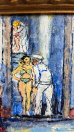 "CASA CHIUSA" OLIO SU TAVOLA 02310 - immagine 10