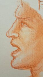 Sanguigna su cartoncino - immagine 5