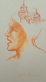 Sanguigna su cartoncino - immagine 2