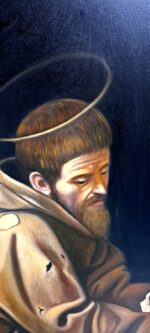 Sacro e Profano Metropolista olio su tela di Antonio Sciacca - immagine 4