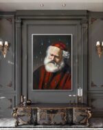 Rabbino contaminato olio su tela di Antonio Sciacca - immagine 7