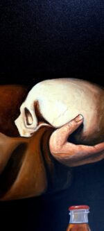 Sacro e Profano Metropolista olio su tela di Antonio Sciacca - immagine 6