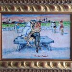 "LUNGOMARE CON DONNINE E MARINAI" 02451