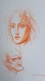 Sanguigna su cartoncino - immagine 6