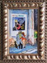 "LUNGOMARE CON DONNINE E MARINAI" 02451 - immagine 2