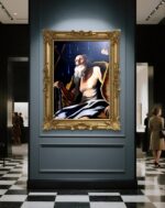 San Paolo Eremita contaminato olio su tela Antonio Sciacca - immagine 6