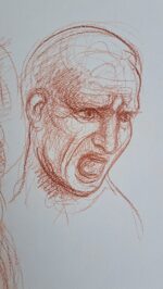 Sanguigna su cartoncino - immagine 9