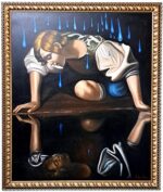 Narciso Contaminato olio su tela di Antonio Sciacca - immagine 6