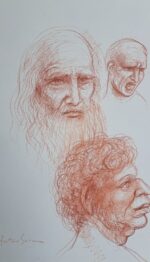 Sanguigna su cartoncino - immagine 6