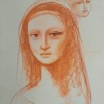 Sanguigna su cartoncino