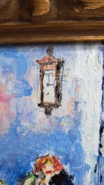 "CASA CHIUSA" OLIO SU TAVOLA 02310 - immagine 11