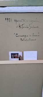 Caravaggio In Fumo Opera Metropolista olio su tela di Antonio Sciacca - immagine 20