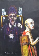 Madonna Lignea omaggio a Francis Bacon - immagine 15