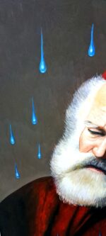 Rabbino contaminato olio su tela di Antonio Sciacca - immagine 13