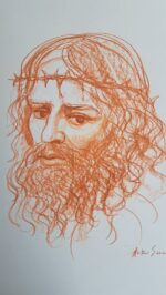 sanguigna su cartoncino - immagine 10