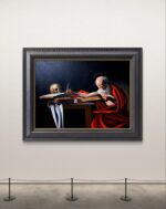 Caravaggio In Fumo Opera Metropolista olio su tela di Antonio Sciacca