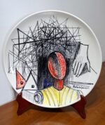 Piatto in Ceramica di Deruta Manichino di De Chirico 36 cm - immagine 8