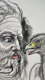 Piatto in Ceramica di Deruta Figura 52 cm - immagine 2