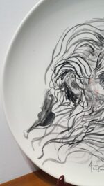 Piatto in Ceramica di Deruta Figura 52 cm - immagine 7