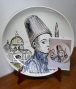 Piatto in Ceramica di Deruta Venezia 42 cm - immagine 2