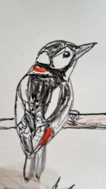 Piatto in Ceramica di Deruta Pinocchio quadrato 46 cm - immagine 2