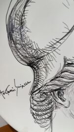 Piatto in Ceramica di Deruta Dea Greca Atena 46 cm - immagine 8