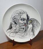 Piatto in Ceramica di Deruta Figura 52 cm - immagine 6