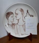 Piatto in Ceramica di Deruta Madonna Lignea 36 cm - immagine 5