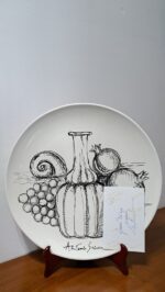 Piatto in Ceramica di Deruta Natura Morta 46 cm - immagine 3