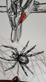 Piatto in Ceramica di Deruta Pinocchio quadrato 46 cm - immagine 9