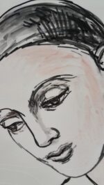 Piatto in Ceramica di Deruta Madonna Lignea quadrato 46 cm - immagine 2