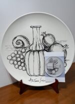 Piatto in Ceramica di Deruta Natura Morta 46 cm - immagine 4