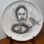 Piatti in Ceramica di Deruta Unici 42 cm